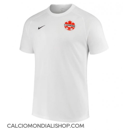 Maglie da calcio Canada Seconda Maglia Mondiali 2022 Manica Corta